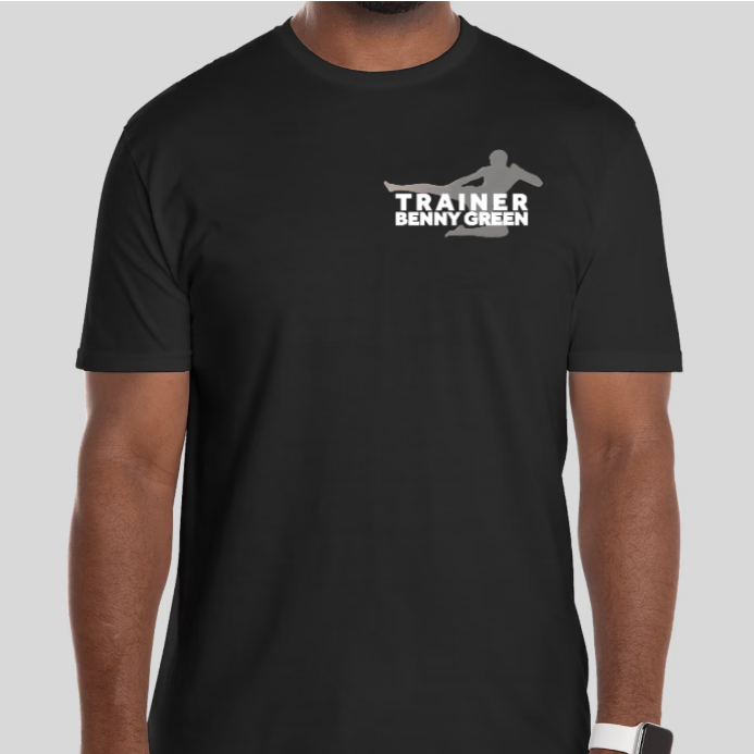 Black Signature T-Shirt – “Kick with Purpose”